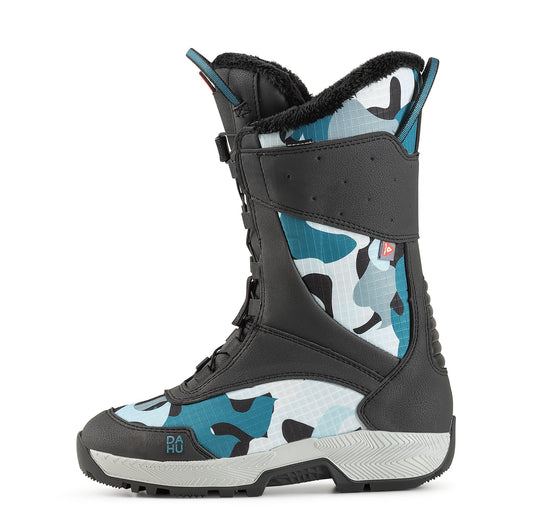 Women's Blue Camo Ecorce 01 - Demo Boots