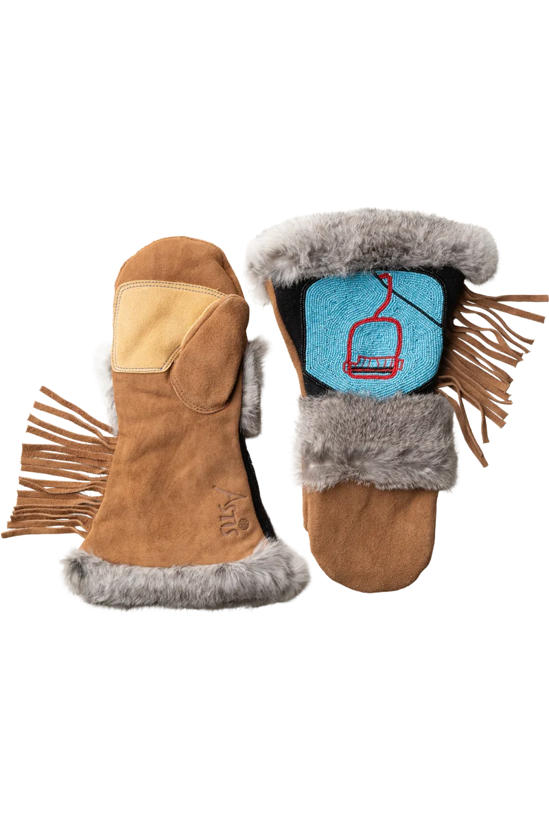 Astis Ruffy Long-Cuff Mitten