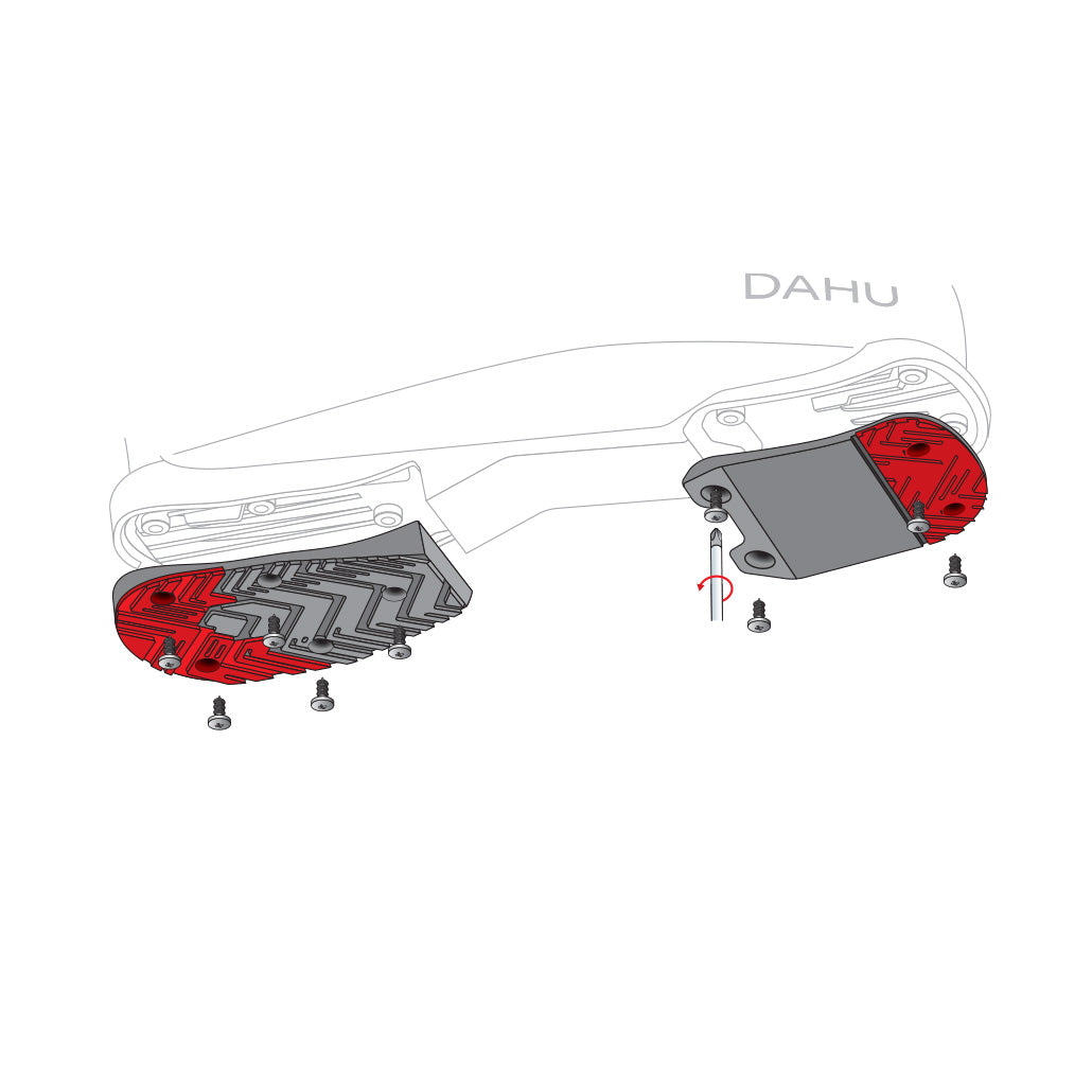 Dahu Boot Alpine ISO 5355 - Attaque talon-pointe pour fixations non GripWalk
