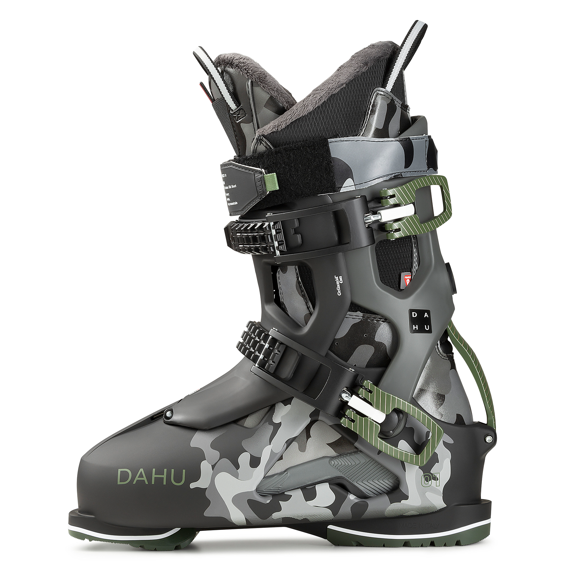 Men's Ecorce 01 Basalt Black - Green Camo – DAHU