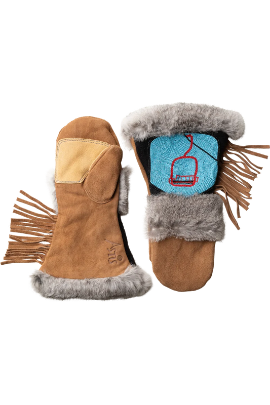 Astis Ruffy Long-Cuff Mitten