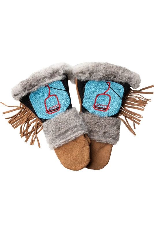 Astis Ruffy Long-Cuff Mitten