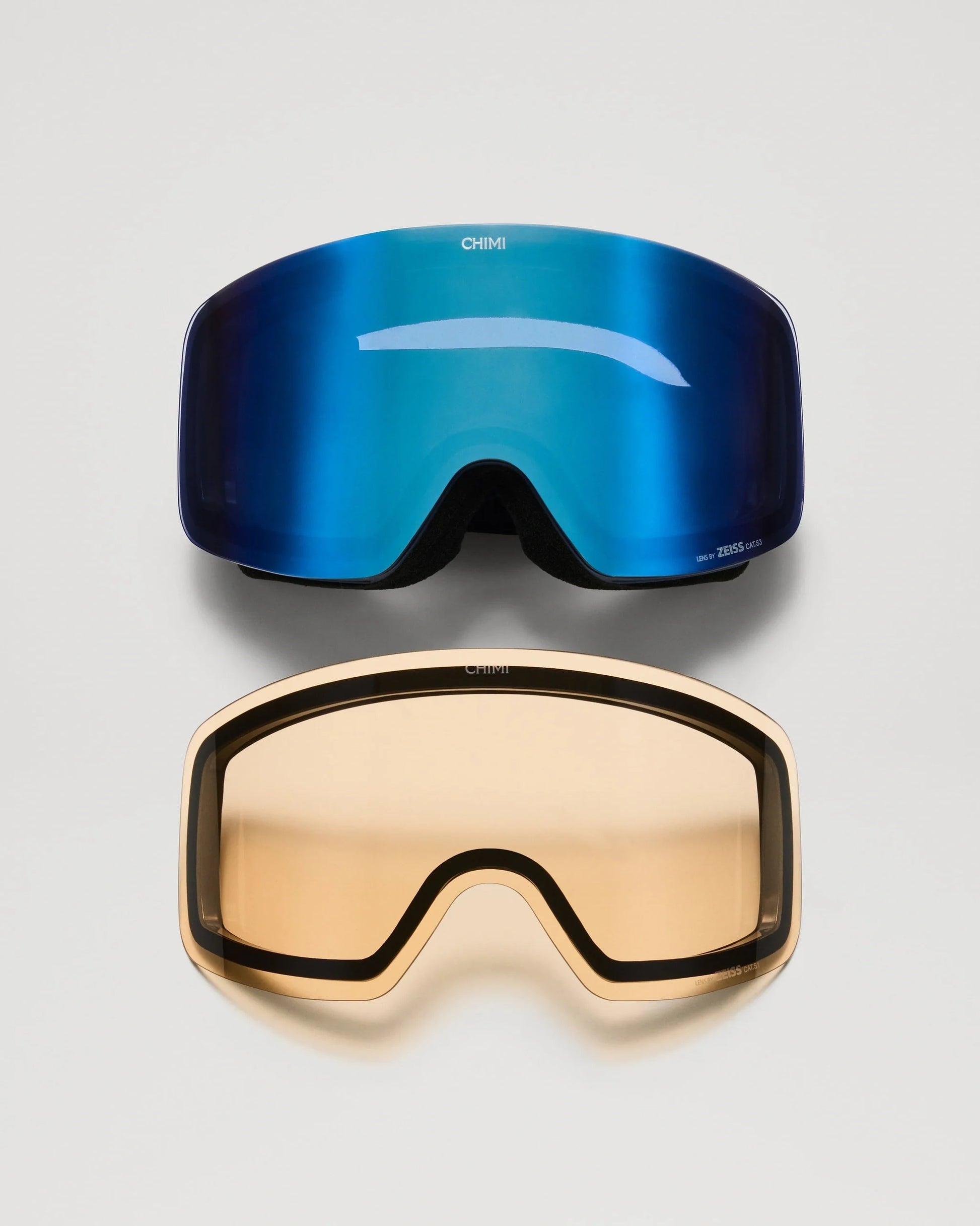 chimi ski goggles Ski 01 Sella Chimi Coal Black