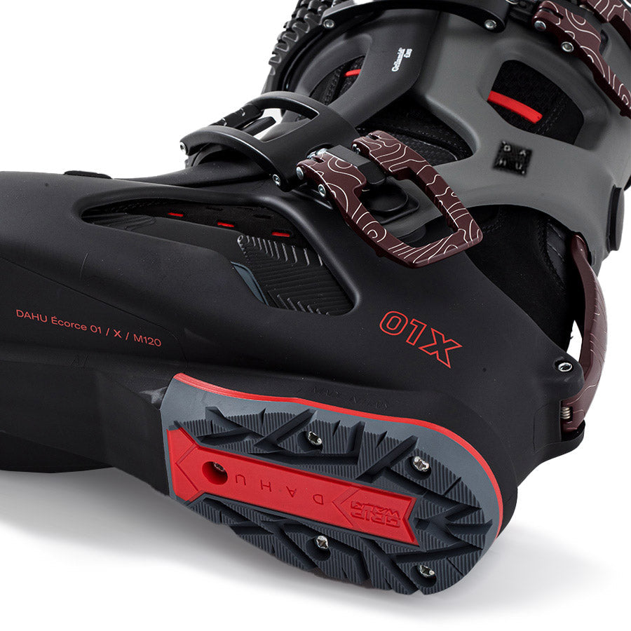 Men's Ecorce 01X - Basalt Black - Black - Red